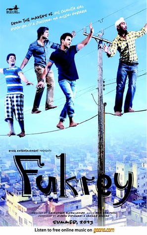 Fukrey - Indian Movie Poster (thumbnail)