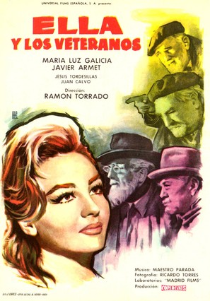 Ella y los veteranos - Spanish Movie Poster (thumbnail)