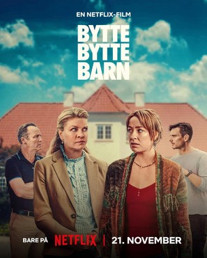 Bytte Bytte Barn - Danish Movie Poster (thumbnail)