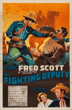 The Fighting Deputy - Movie Poster (thumbnail)