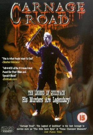 Carnage Road - British DVD movie cover (thumbnail)