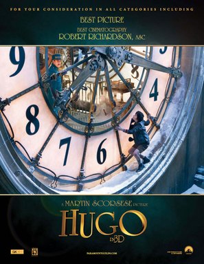 Hugo - For your consideration movie poster (thumbnail)