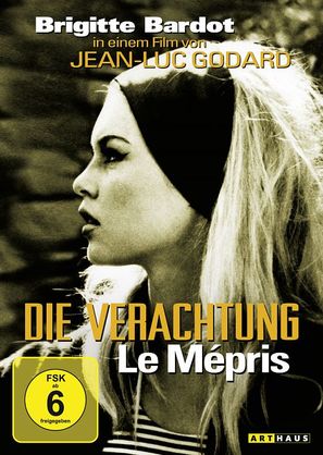 Le m&eacute;pris - German DVD movie cover (thumbnail)