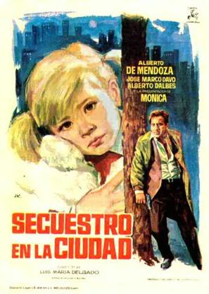 Secuestro en la ciudad - Spanish Movie Poster (thumbnail)