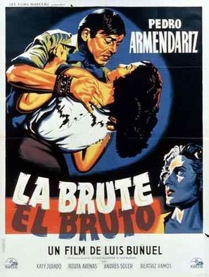 El Bruto - French Movie Poster (thumbnail)