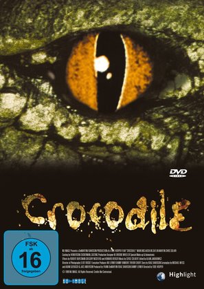 Crocodile - German DVD movie cover (thumbnail)