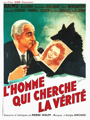 L&#039;homme qui cherche la v&eacute;rit&eacute; - French Movie Poster (thumbnail)