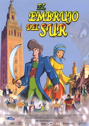 El embrujo del Sur - Spanish Movie Poster (thumbnail)