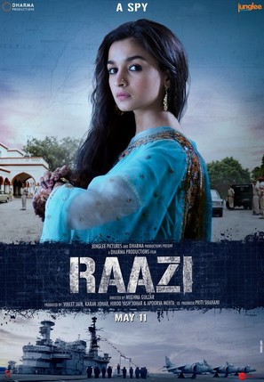 Raazi - Indian Movie Poster (thumbnail)