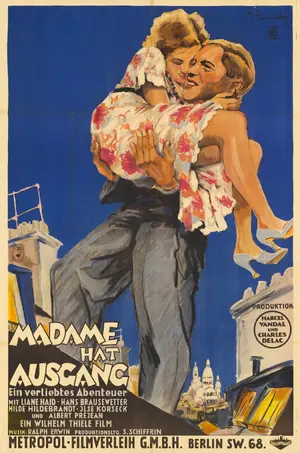 Madame hat Ausgang Poster