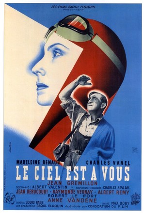 Ciel est &agrave; vous, Le - French Movie Poster (thumbnail)