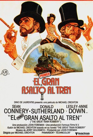 The First Great Train Robbery - Spanish Movie Poster (thumbnail)