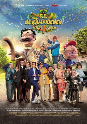 F.C. De Kampioenen 4: Viva Boma! - Belgian Movie Poster (thumbnail)