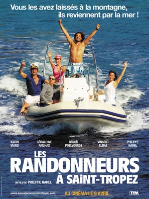 Les randonneurs &agrave; Saint-Tropez - French Movie Poster (thumbnail)