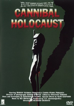 Cannibal Holocaust - DVD movie cover (thumbnail)