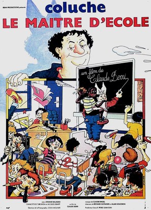 Le ma&icirc;tre d&#039;&eacute;cole - French Movie Poster (thumbnail)