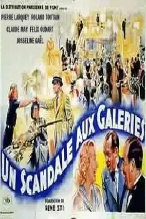 Un scandale aux galeries Poster