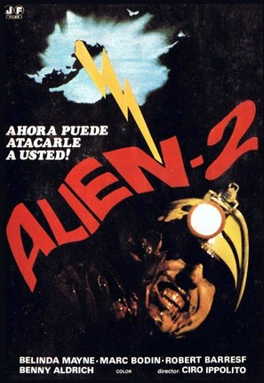 Alien 2 - Sulla terra - Italian Movie Poster (thumbnail)