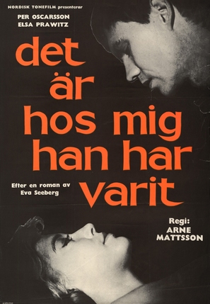 Det &auml;r hos mig han har varit - Swedish Movie Poster (thumbnail)