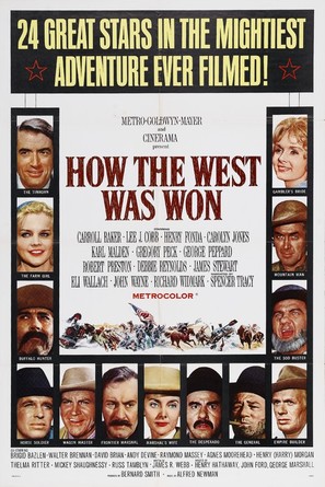 How the West Was Won - Movie Poster (thumbnail)
