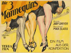 Die drei Mannequins Poster