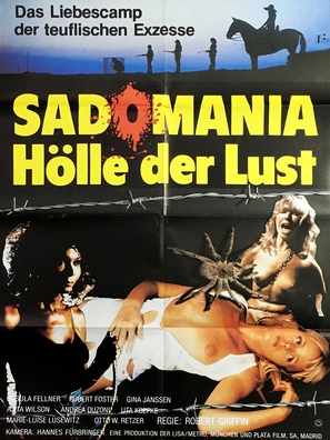 Sadomania - H&ouml;lle der Lust - German Movie Poster (thumbnail)