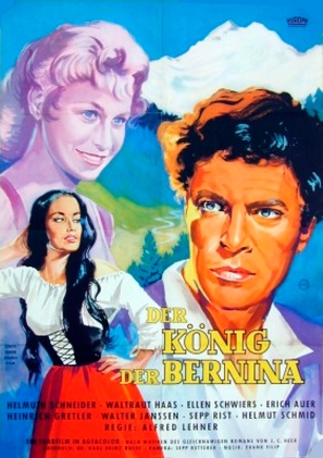 Der K&ouml;nig der Bernina - German Movie Poster (thumbnail)
