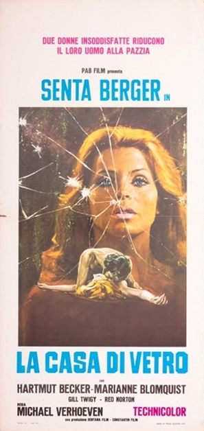 Wer im Glashaus liebt... - Italian Movie Poster (thumbnail)