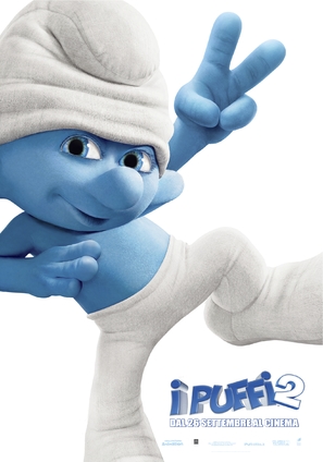 The Smurfs 2 - Italian Movie Poster (thumbnail)