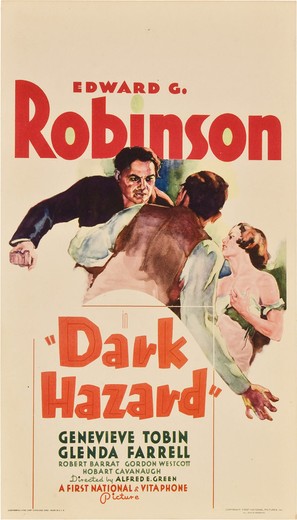 Dark Hazard - Movie Poster (thumbnail)