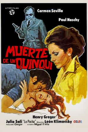 Muerte de un quinqui - Spanish Movie Poster (thumbnail)