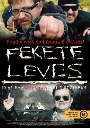 Fekete leves - Hungarian Movie Poster (thumbnail)