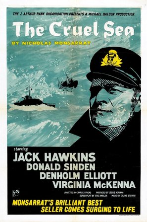 The Cruel Sea - British Movie Poster (thumbnail)