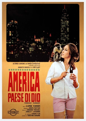 America paese di Dio - Italian Movie Poster (thumbnail)