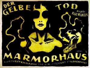 Der gelbe Tod, 1. Teil - German Movie Poster (thumbnail)