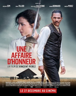 Une affaire d&#039;honneur - French Movie Poster (thumbnail)