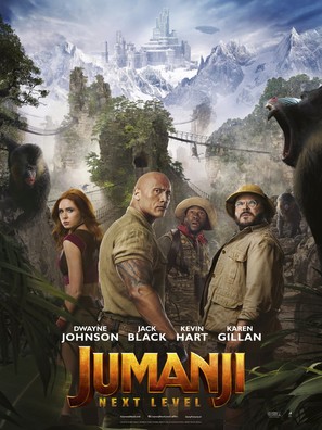 Jumanji: The Next Level - French Movie Poster (thumbnail)
