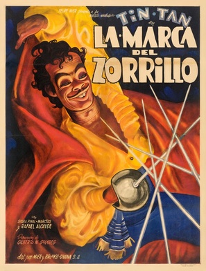 La marca del zorrillo - Mexican Movie Poster (thumbnail)