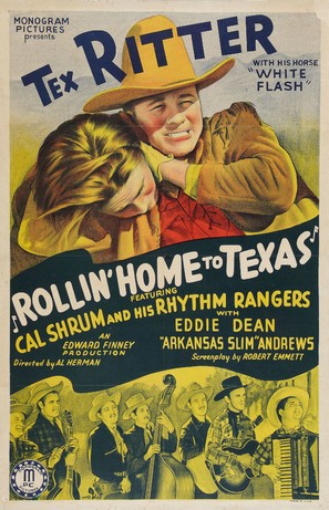 Rolling Home to Texas - Movie Poster (thumbnail)