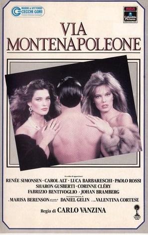 Via Montenapoleone - Italian VHS movie cover (thumbnail)
