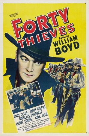 Forty Thieves - Re-release movie poster (thumbnail)
