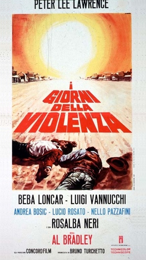 I giorni della violenza - Italian Movie Poster (thumbnail)
