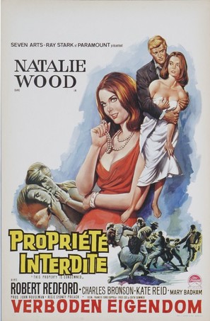 This Property Is Condemned - Belgian Movie Poster (thumbnail)