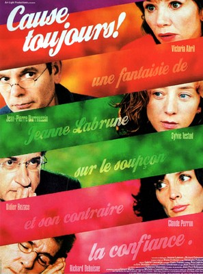 Cause toujours! - French Movie Poster (thumbnail)