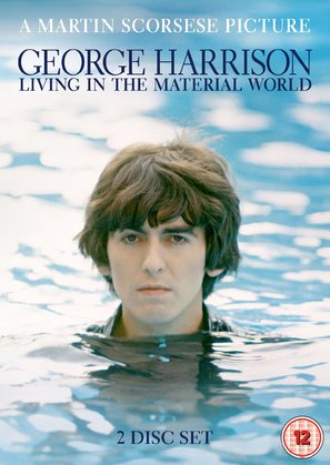 George Harrison: Living in the Material World - British DVD movie cover (thumbnail)