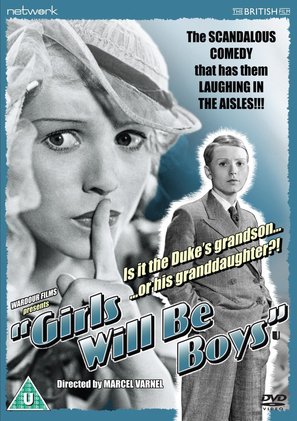 Girls Will Be Boys - British DVD movie cover (thumbnail)