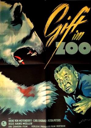 Gift im Zoo - German Movie Poster (thumbnail)