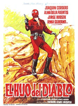 El hijo del diablo - Mexican Movie Poster (thumbnail)