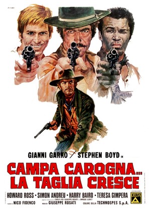Campa carogna... la taglia cresce - Italian Movie Poster (thumbnail)