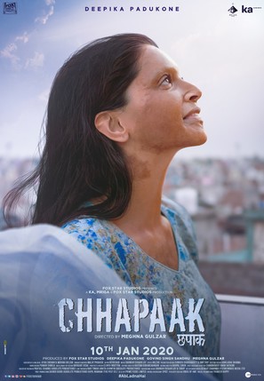 Chhapaak - Indian Movie Poster (thumbnail)